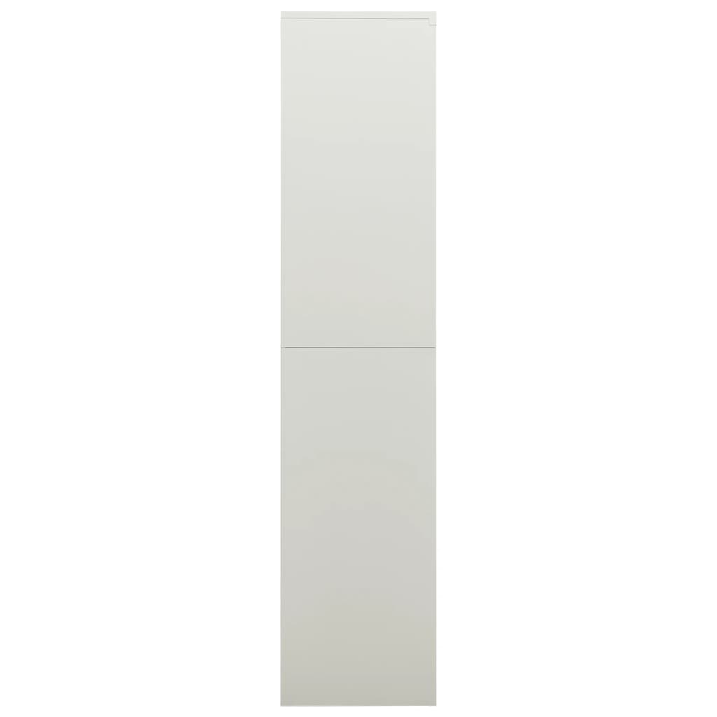 Cacifo 90x40x180 cm aço cinzento-claro