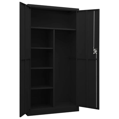 Cacifo 90x40x180 cm aço preto