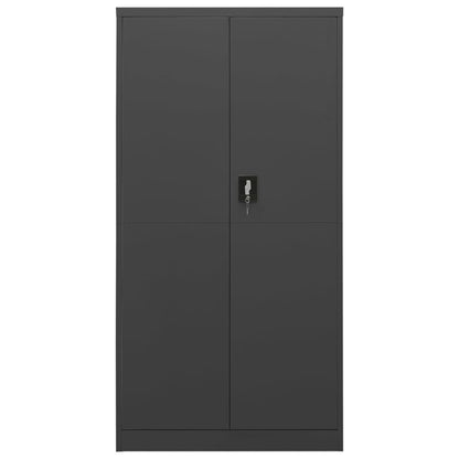 Cacifo 90x40x180 cm aço antracite