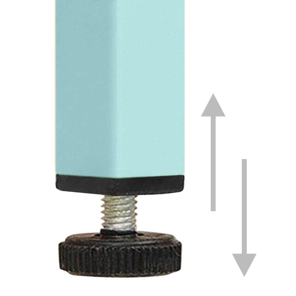 Móvel de TV aço verde-hortelã