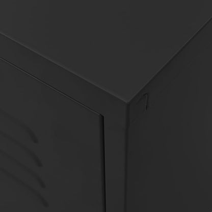 Móvel de TV aço preto