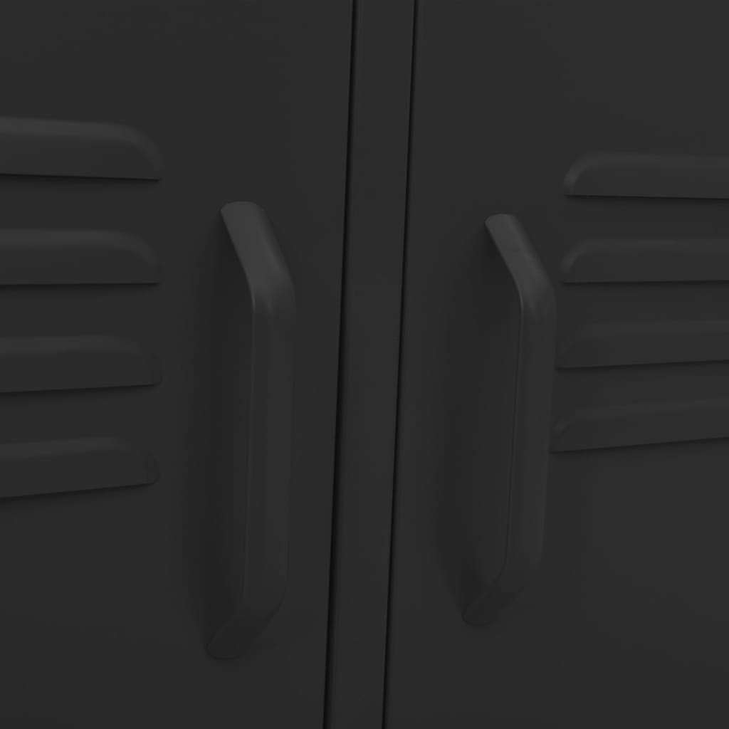 Móvel de TV aço preto