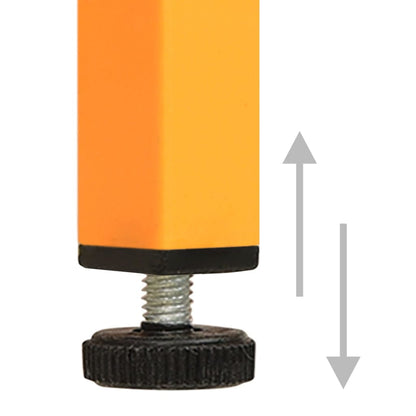 Móvel de TV aço amarelo mostarda