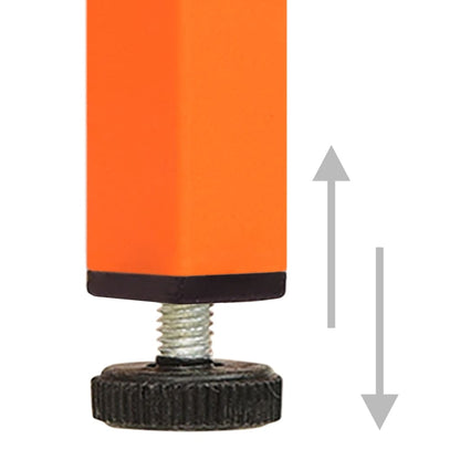 Móvel de TV aço laranja