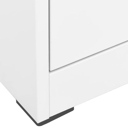 Arquivador 46x62x133 cm aço branco