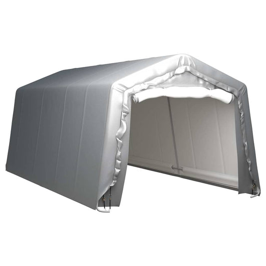 Tenda de armazenamento 300x600 cm aço cinzento