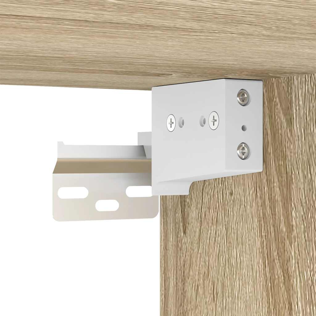 Conjunto de móveis de TV derivados madeira carvalho sonoma, 6pcs