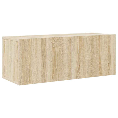 Conjunto de móveis de TV de madeira carvalho sonoma, 6pcs