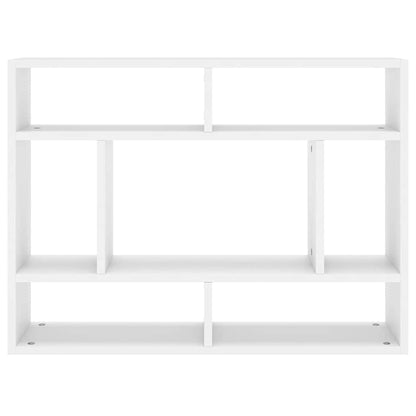 Estante de parede 75x16x55 cm contraplacado branco