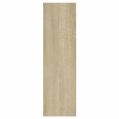 Estante de parede 75x16x55 cm contraplacado carvalho sonoma