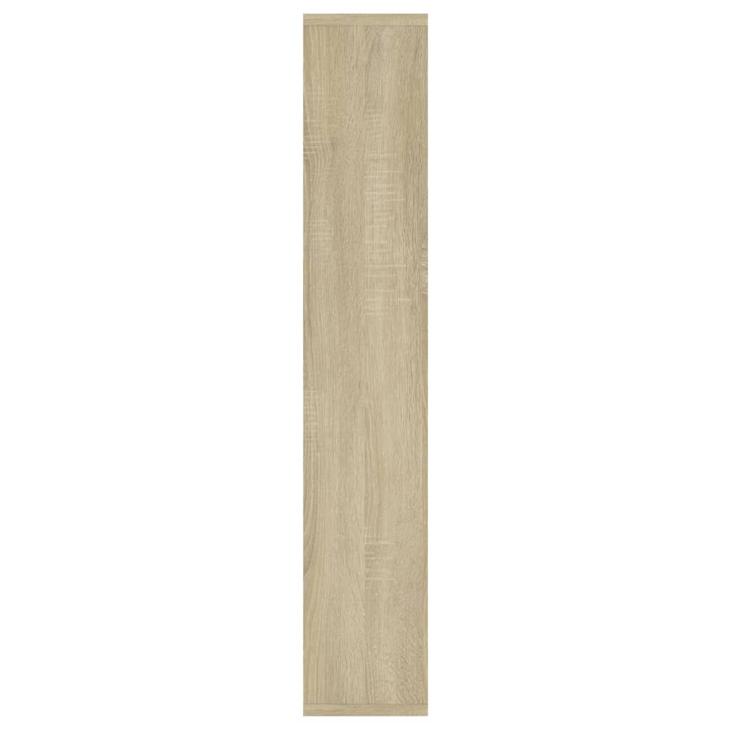 Estante de parede 36x16x90 cm derivados madeira carvalho sonoma