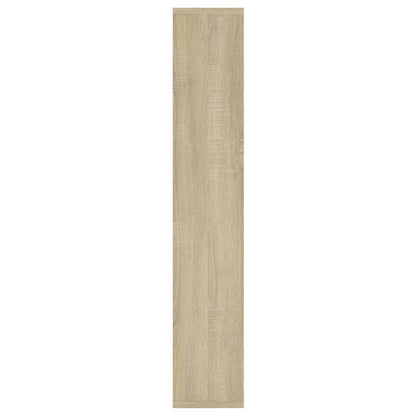 Estante de parede 36x16x90 cm derivados madeira carvalho sonoma