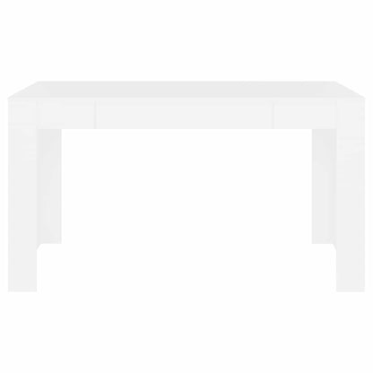 Mesa de jantar 140x74,5x76 cm derivados madeira branco