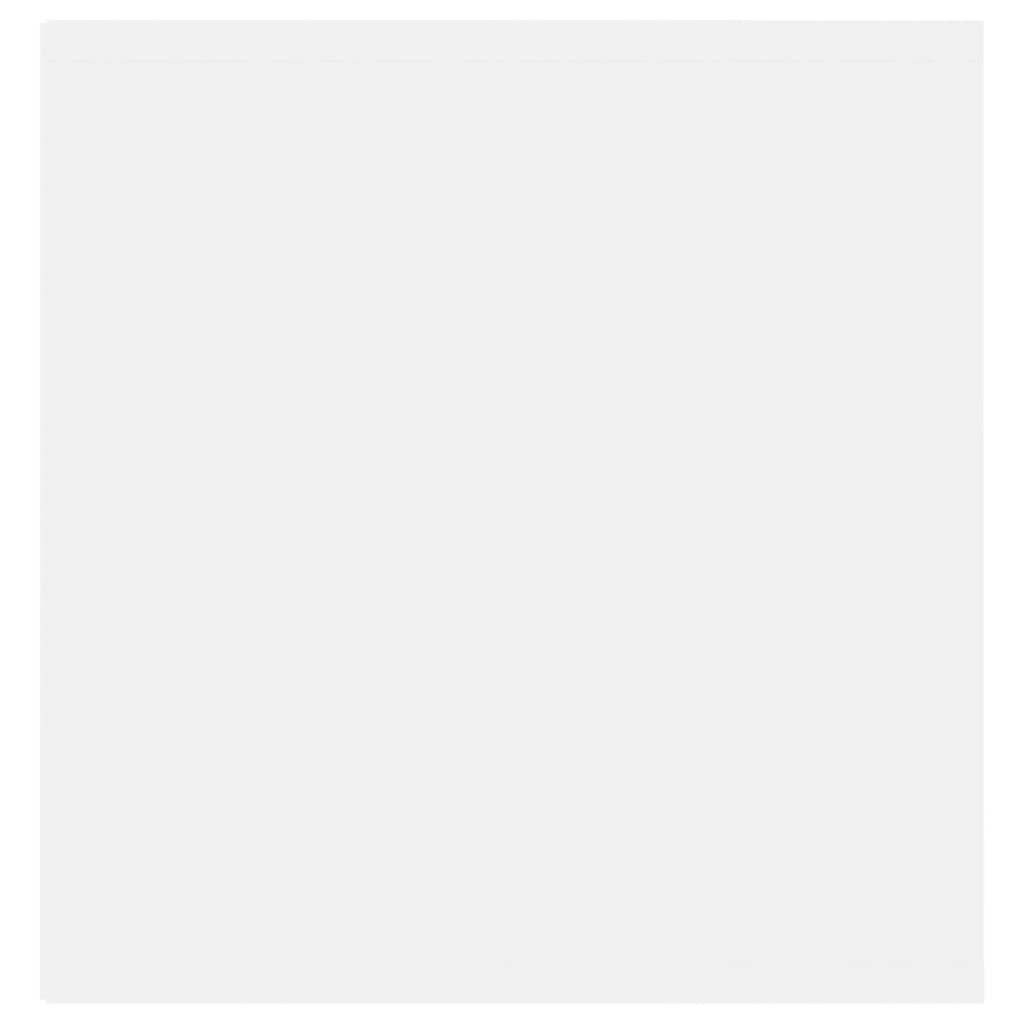 Móveis de TV contraplacado branco, 2 pcs