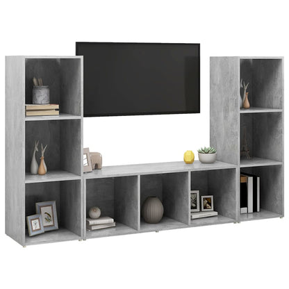 | Gabinete para TV | 3 pcs 37 x 35 x 107.5 cm