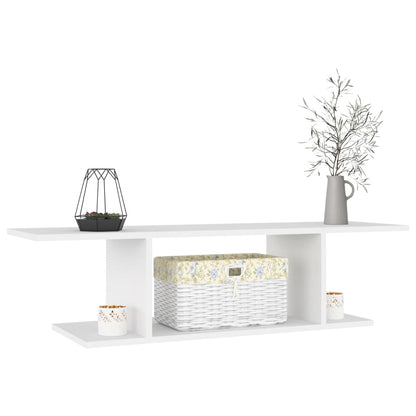 Armário de parede para TV branco