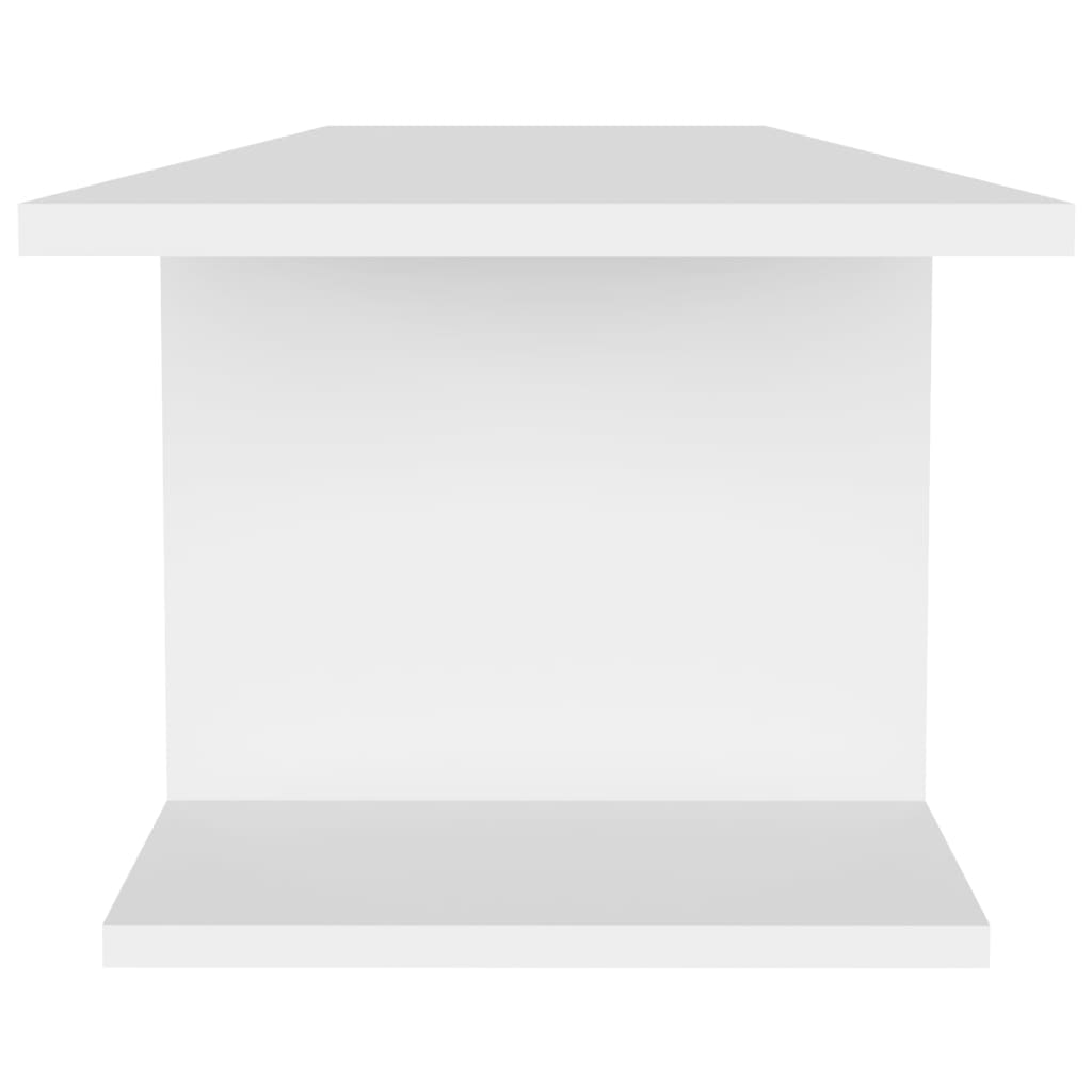 Armário de parede para TV branco