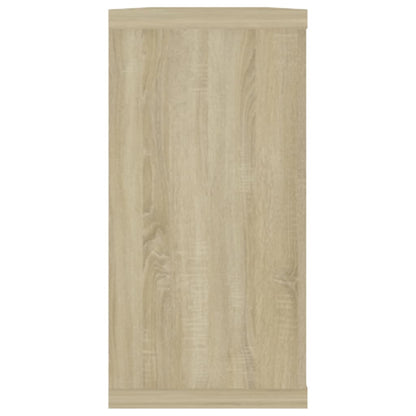 Estantes parede cúbicas 2pcs derivados madeira carvalho sonoma