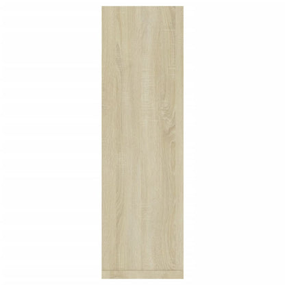 Estantes de parede 2 pcs derivados de madeira carvalho sonoma