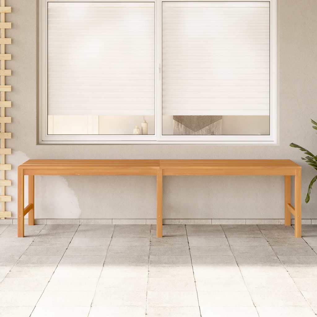 Banco de jardim 180 cm madeira de teca maciça