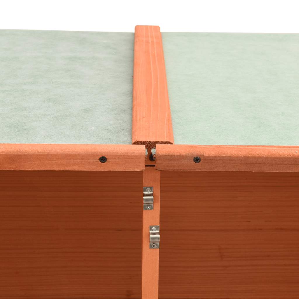 Abrigo p/ ferramentas de jardim 136x75x160 cm abeto maciço