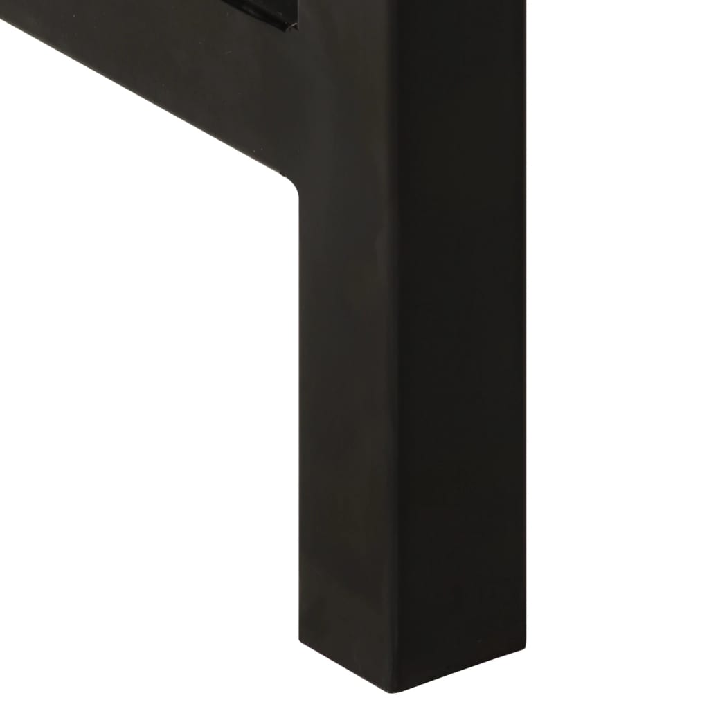 Mesa de jantar 110x60x76 cm madeira de mangueira maciça