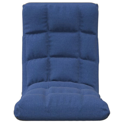 Colchão/cadeira de piso dobrável tecido azul