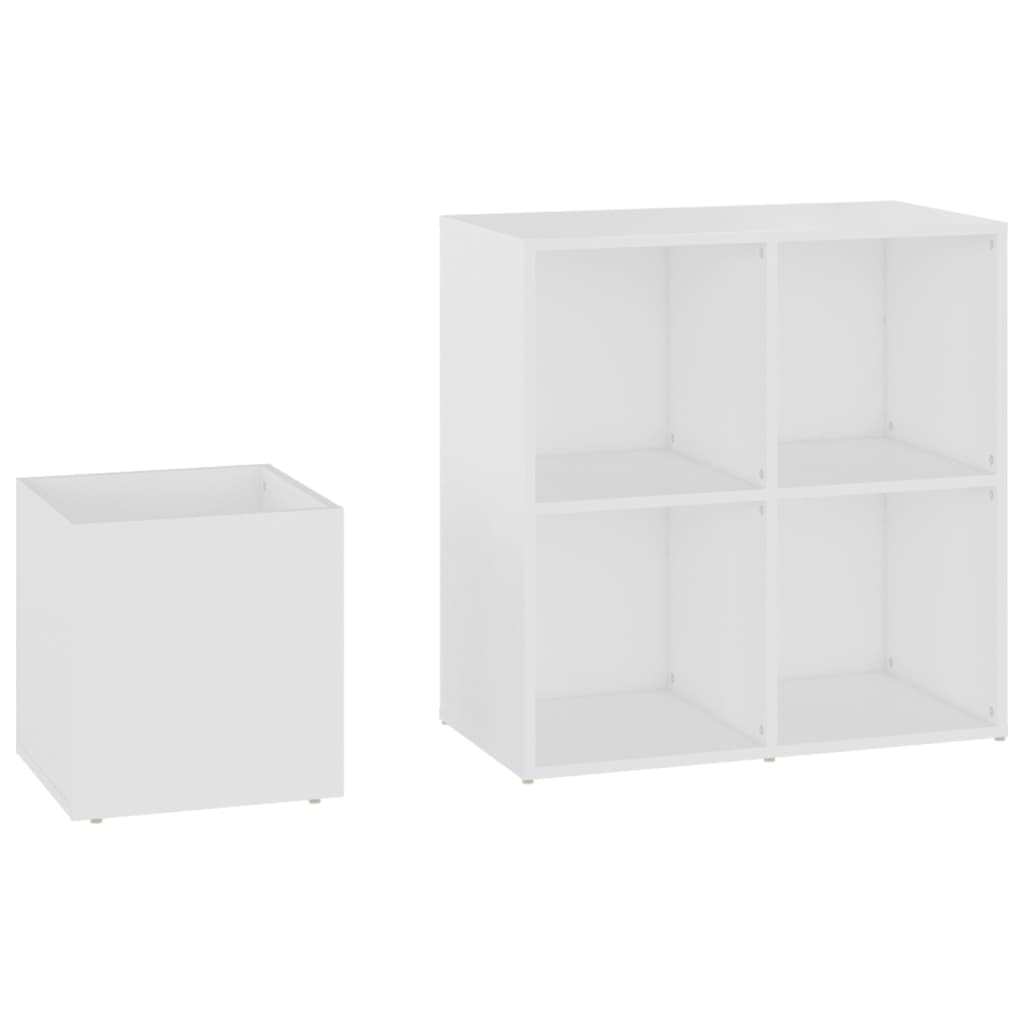 Sapateira de corredor 105x35,5x70 derivados de madeira branco