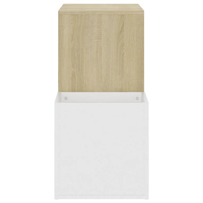 Sapateira corredor derivados de madeira branco/carvalho sonoma
