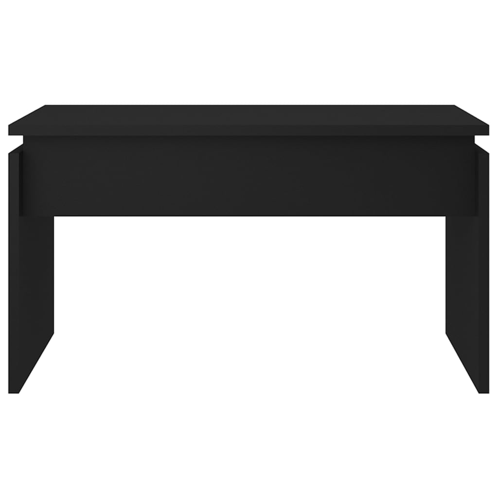 Mesa de centro 68x50x38 cm derivados de madeira preto