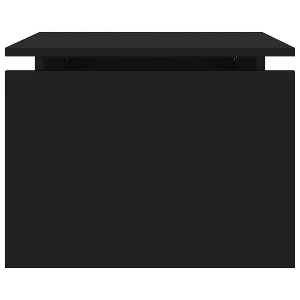 Mesa de centro 68x50x38 cm derivados de madeira preto