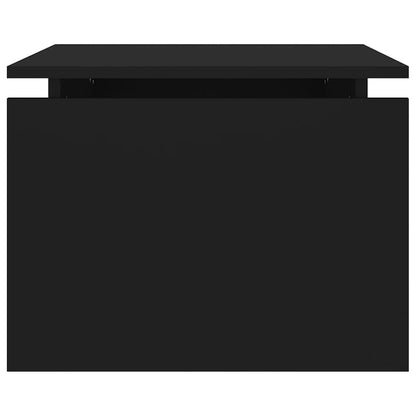 Mesa de centro 68x50x38 cm derivados de madeira preto