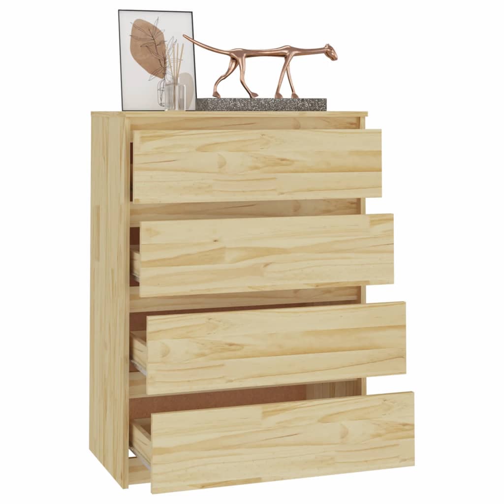 Aparador pinho maciço 60x36x84 cm