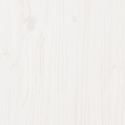 Aparador pinho maciço 60x36x84 cm branco