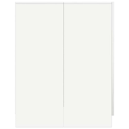 Armário para máquina de lavar roupa 71x71,5x91,5 cm branco