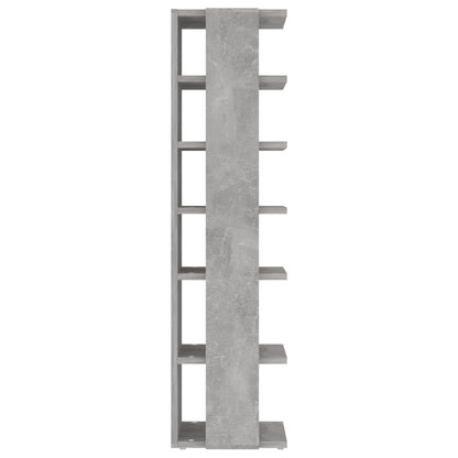 Armários para sapatos 2 pcs 27,5x27x102 cm cinzento-cimento