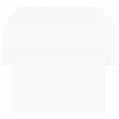 Mesa de centro 105x55x32 cm derivados de madeira branco
