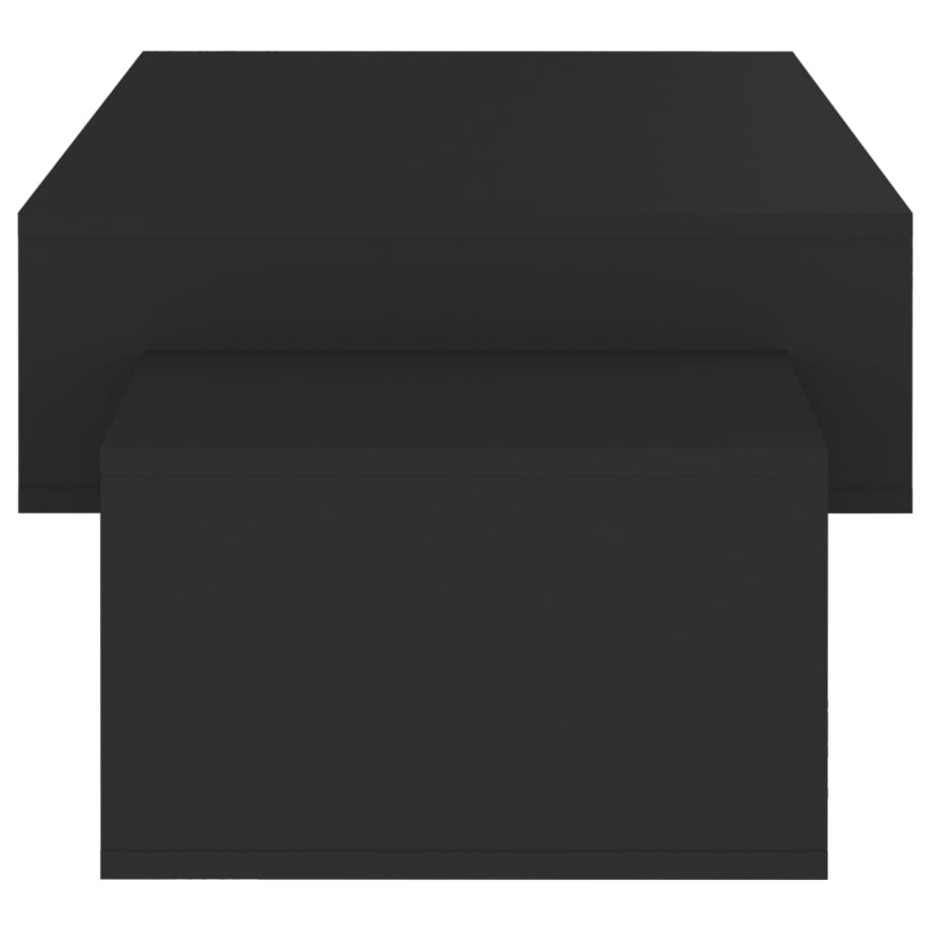 Mesa de centro 105x55x32 cm derivados de madeira preto
