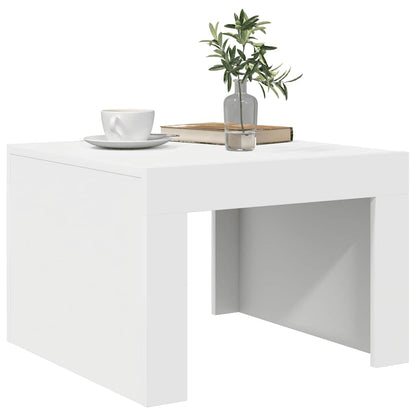 Mesa de centro 50x50x35 cm derivados madeira branco