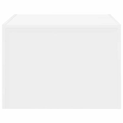 Mesa de centro 50x50x35 cm derivados madeira branco