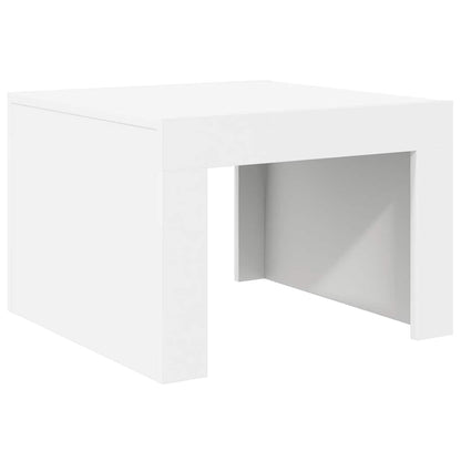 Mesa de centro 50x50x35 cm derivados madeira branco
