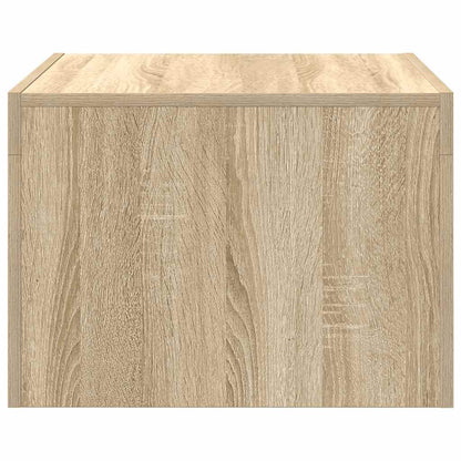 Mesa de centro 50x50x35 cm derivados de madeira carvalho sonoma