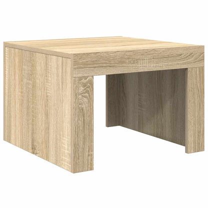 Mesa de centro 50x50x35 cm derivados de madeira carvalho sonoma