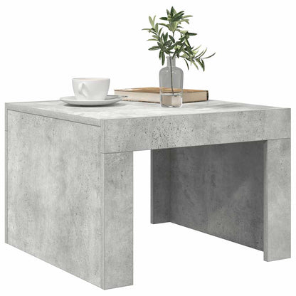 Mesa de centro 50x50x35 cm derivados de madeira cinzento sonoma