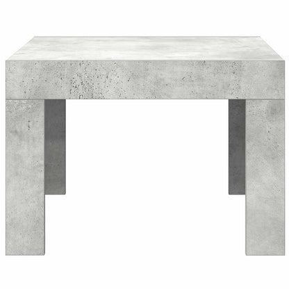 Mesa de centro 50x50x35 cm derivados de madeira cinzento sonoma