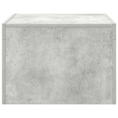 Mesa de centro 50x50x35 cm derivados de madeira cinzento sonoma