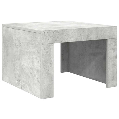 Mesa de centro 50x50x35 cm derivados de madeira cinzento sonoma