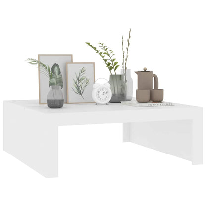 Mesa de centro 100x100x35 cm derivados de madeira branco