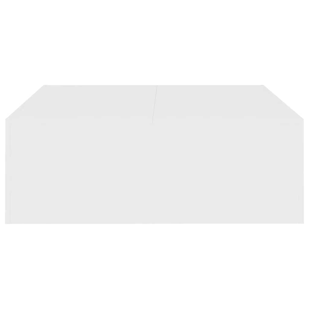 Mesa de centro 100x100x35 cm derivados de madeira branco