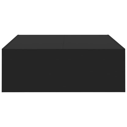 Mesa de centro 100x100x35 cm derivados de madeira preto